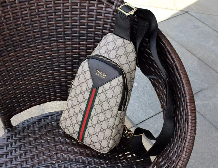 My Guy Messenger Sling Bag(Brown)