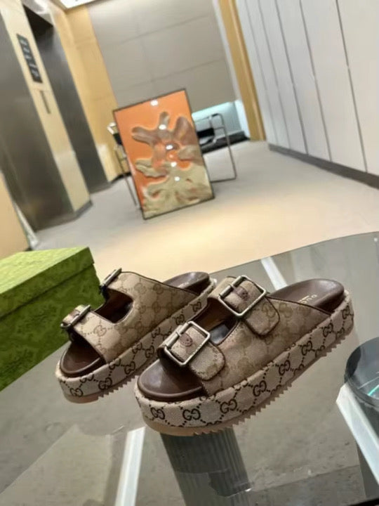 Ladies Platform Slides